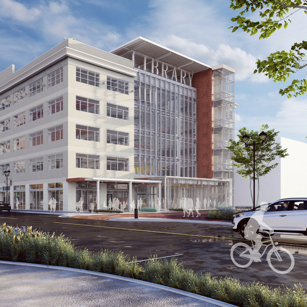 Finished construction Library